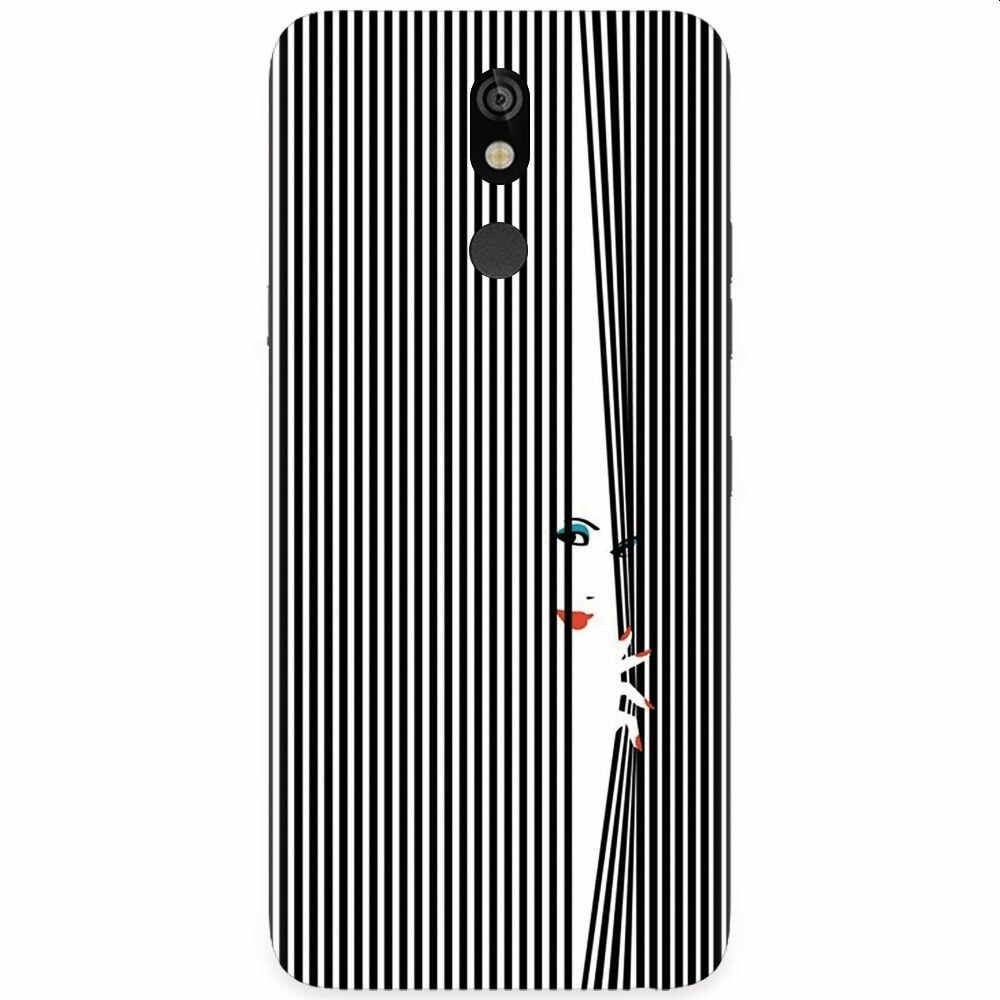 Husa silicon pentru LG K40, Stripe