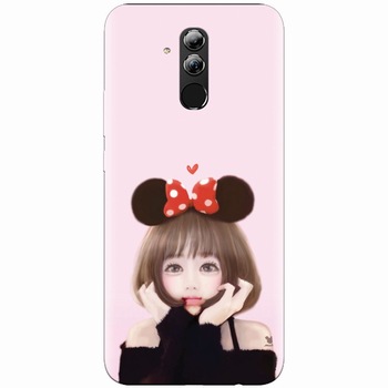 Husa silicon pentru Huawei Mate 20 Lite, Girly 002 Husa silicon pentru Huawei Mate 20 Lite, Girly 002