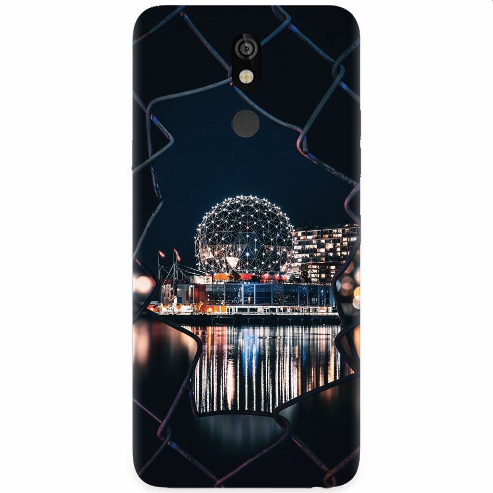 Husa silicon pentru LG K40, Abstract Architectural Design