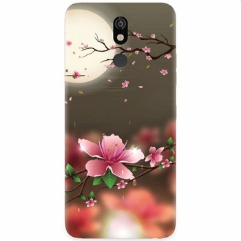 Husa silicon pentru LG K40, Flowers 101 Husa silicon pentru LG K40, Flowers 101