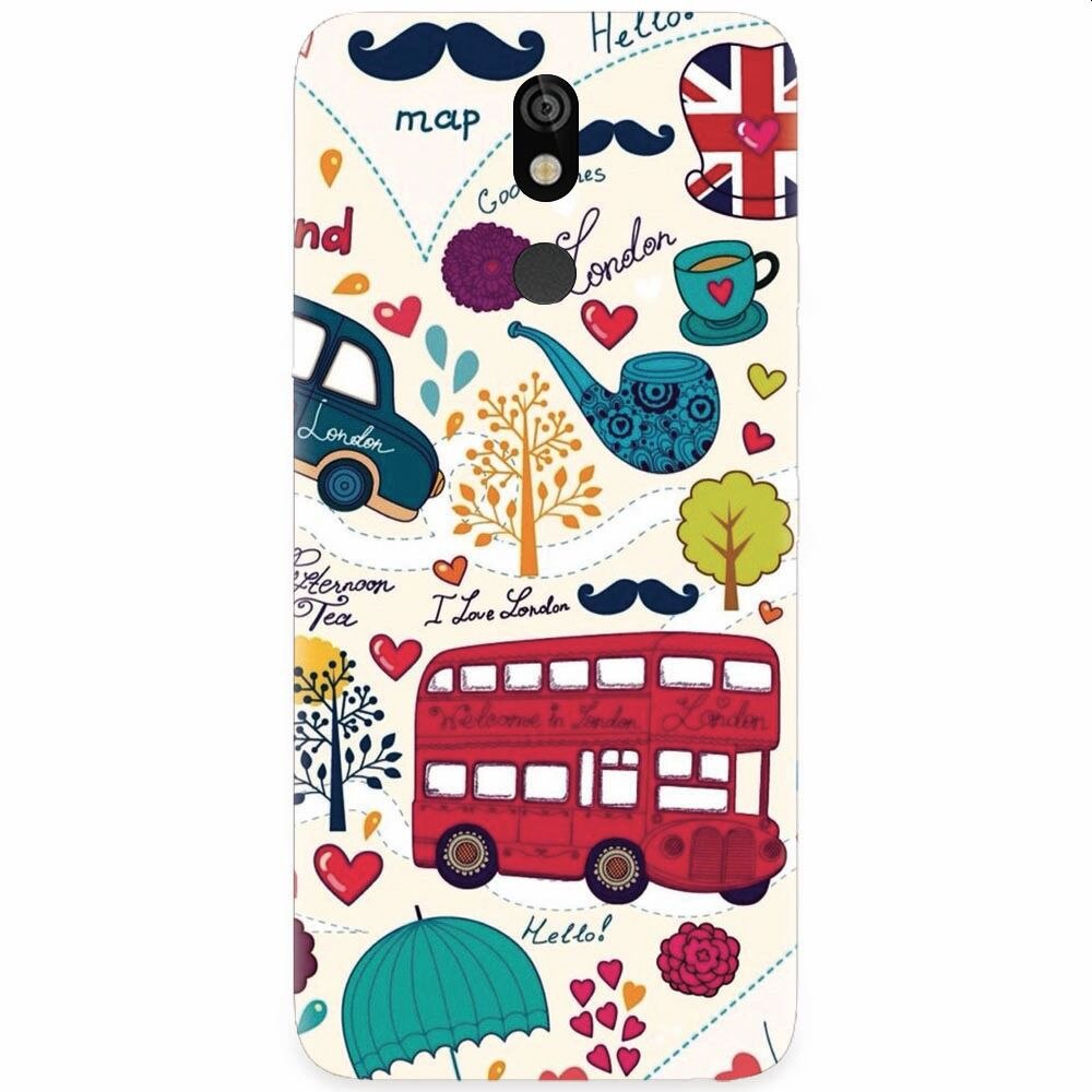 Husa silicon pentru LG K40, Welcome In London