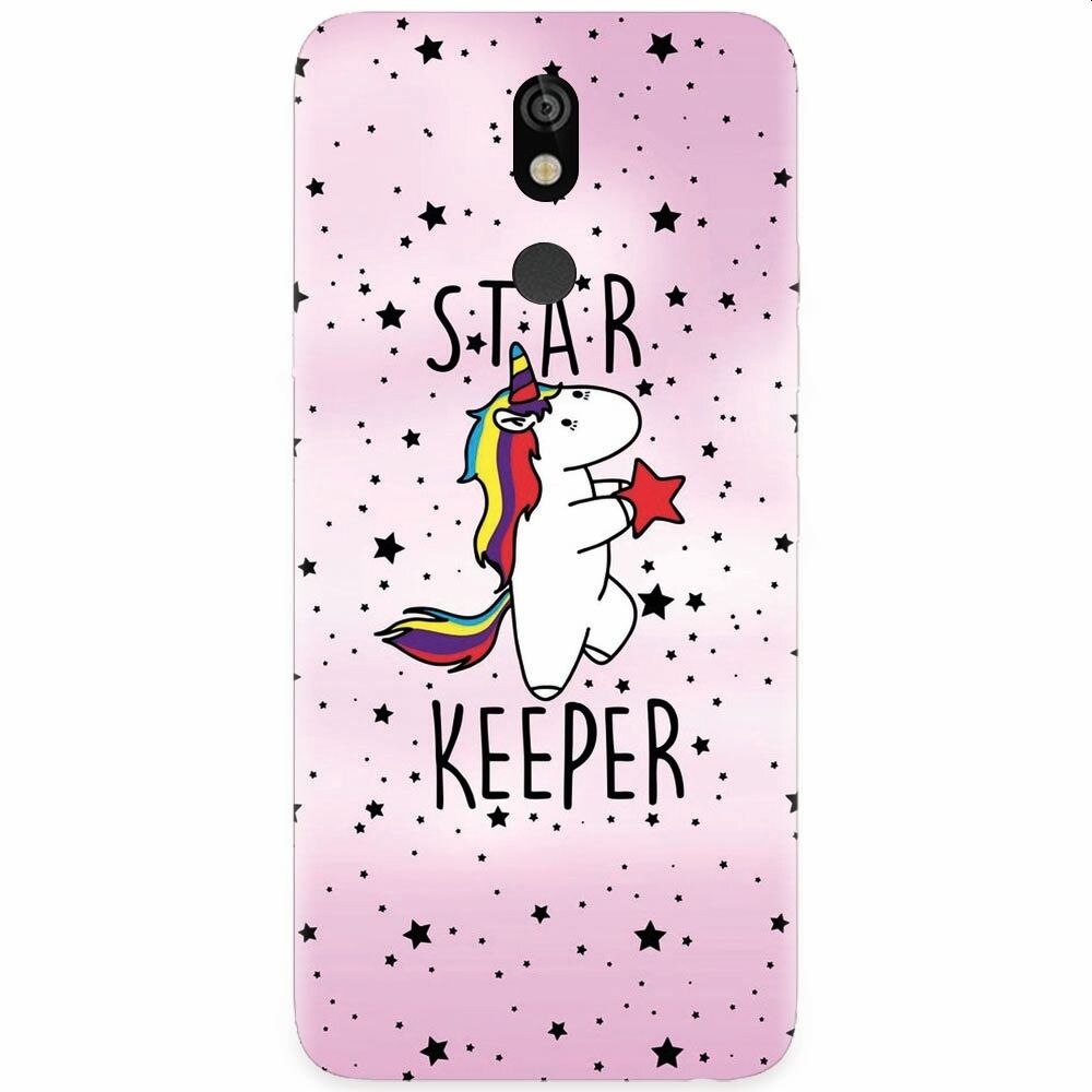 Husa silicon pentru LG K40, Unicorn Star Keeper