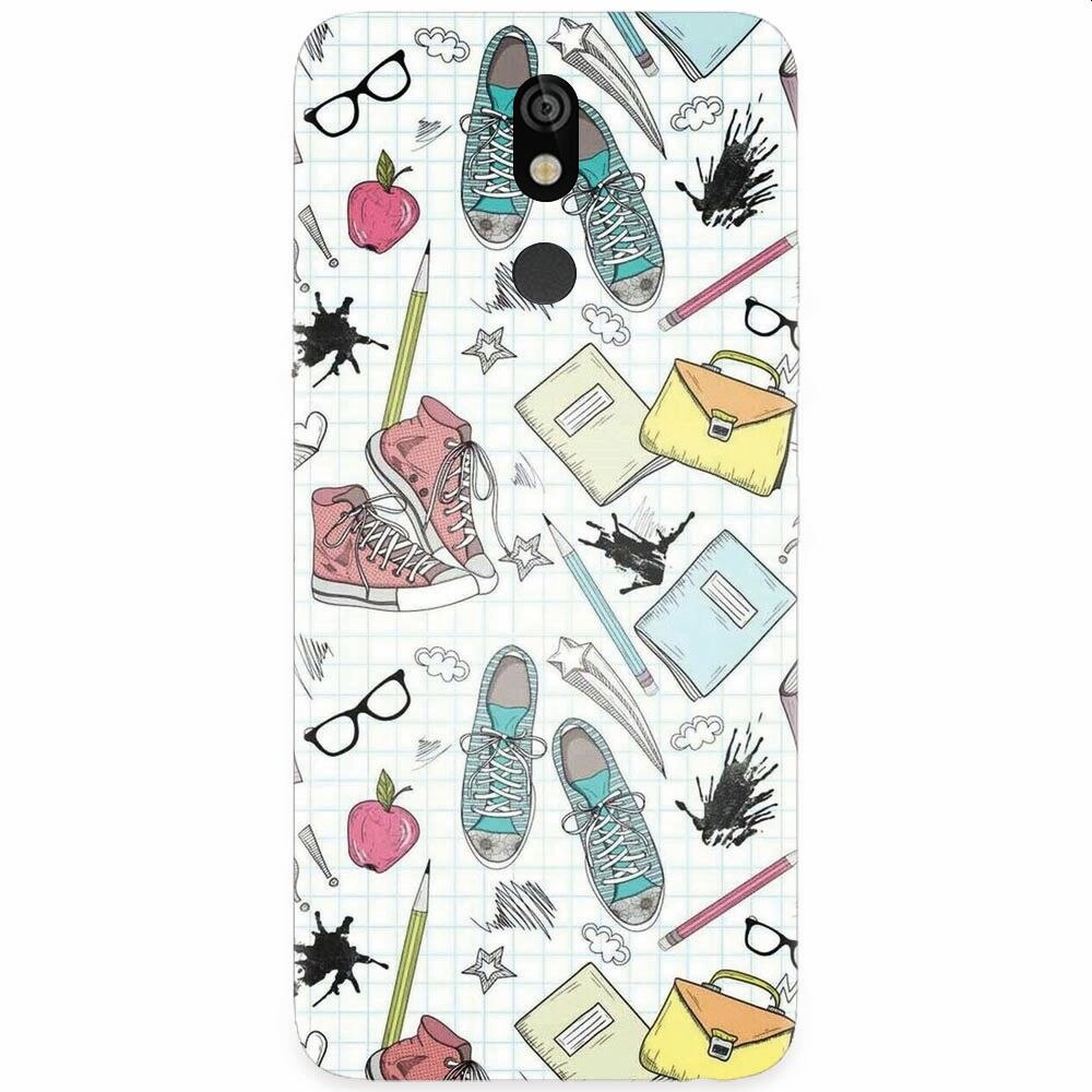 Husa silicon pentru LG K40, School