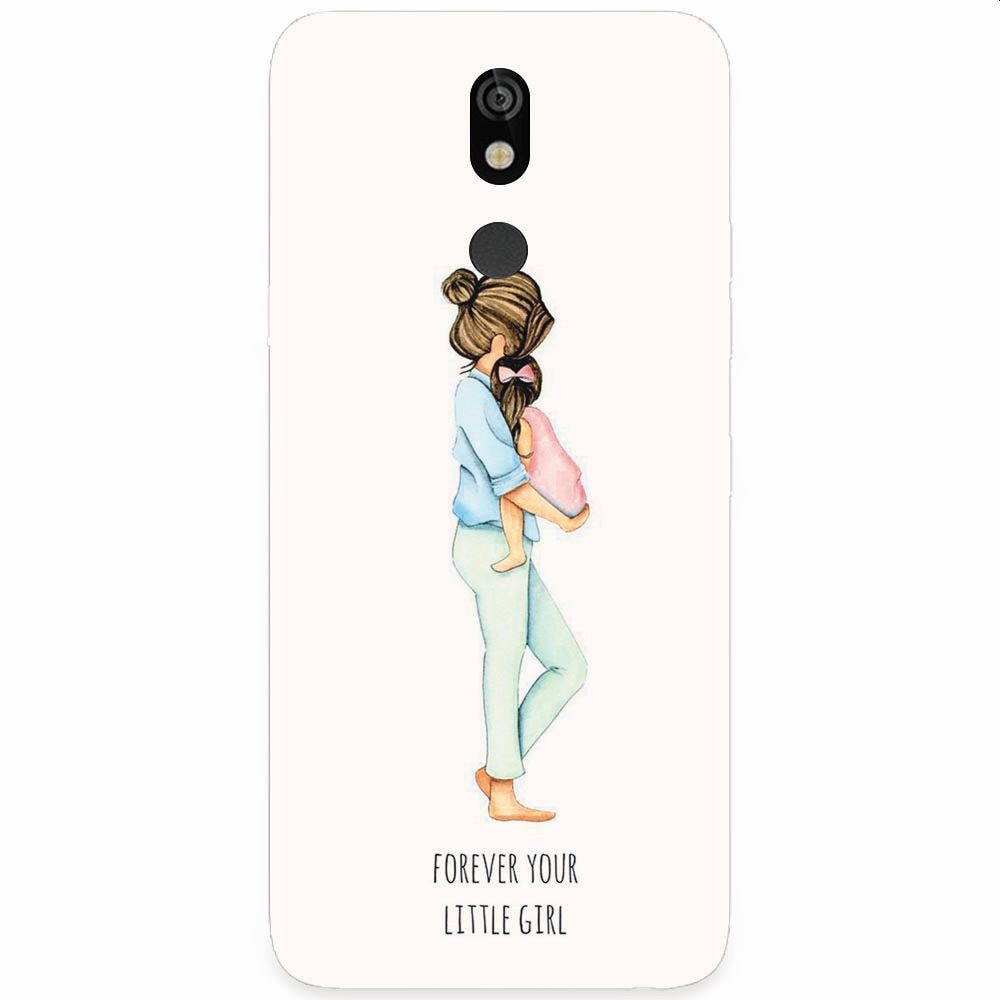 Husa silicon pentru LG K40, Forever Little Girl