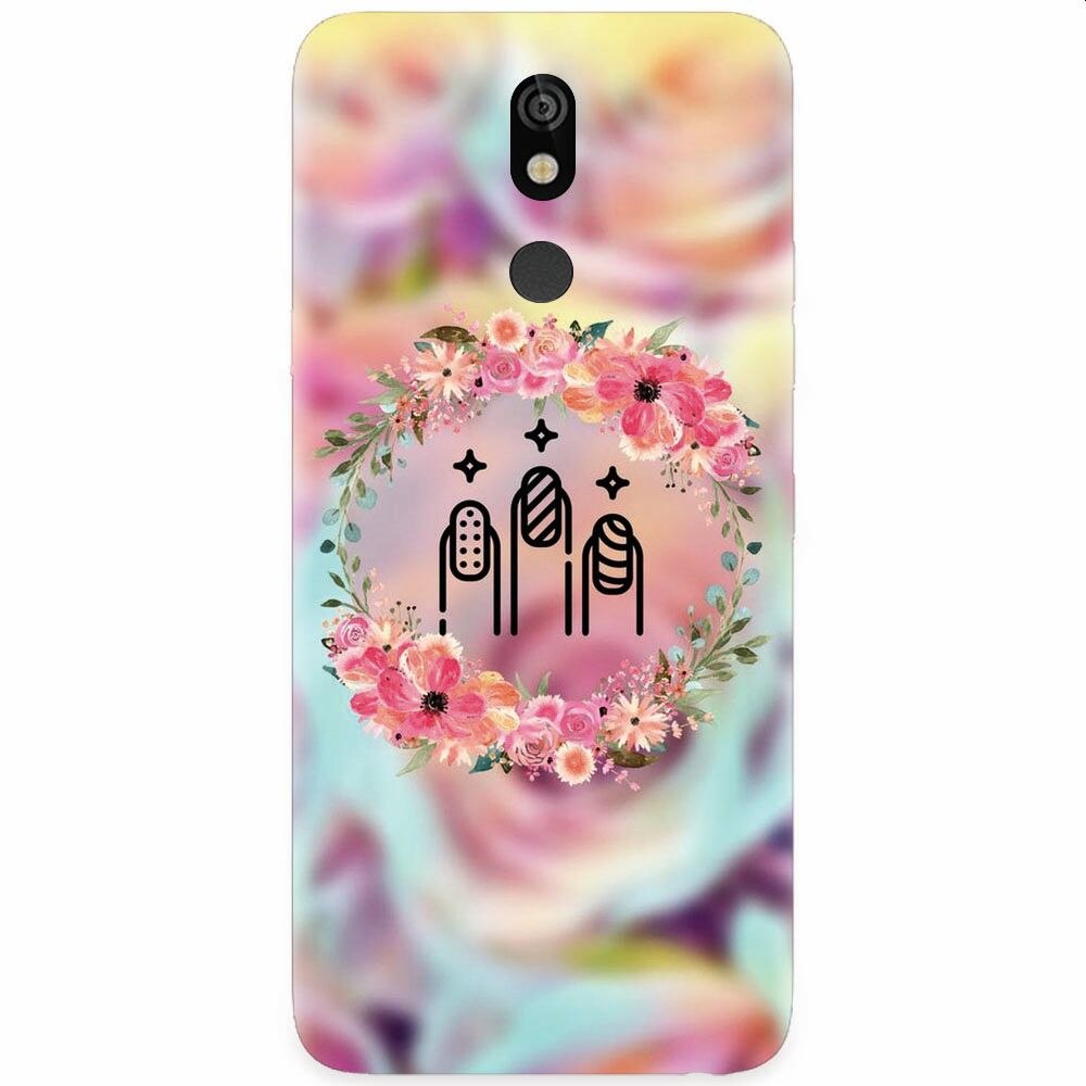 Husa silicon pentru LG K40, Nail Expert