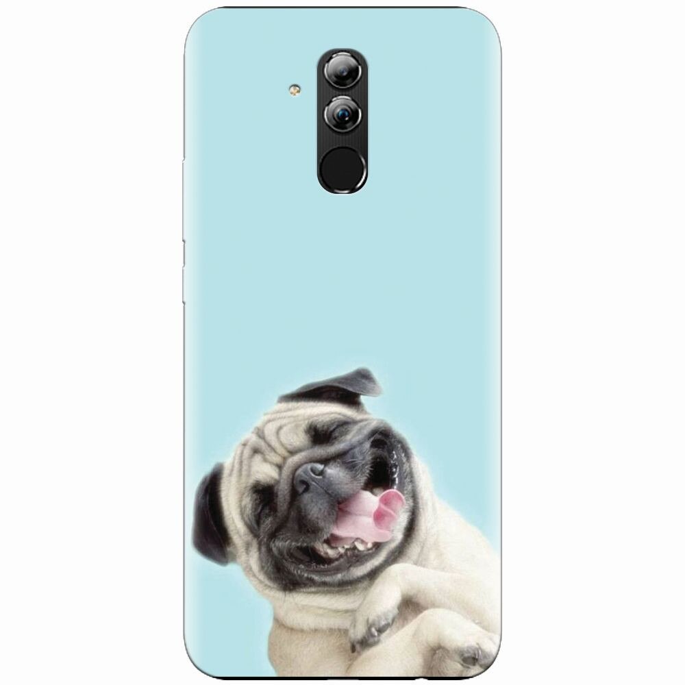 Husa silicon pentru Huawei Mate 20 Lite, Happy Dog