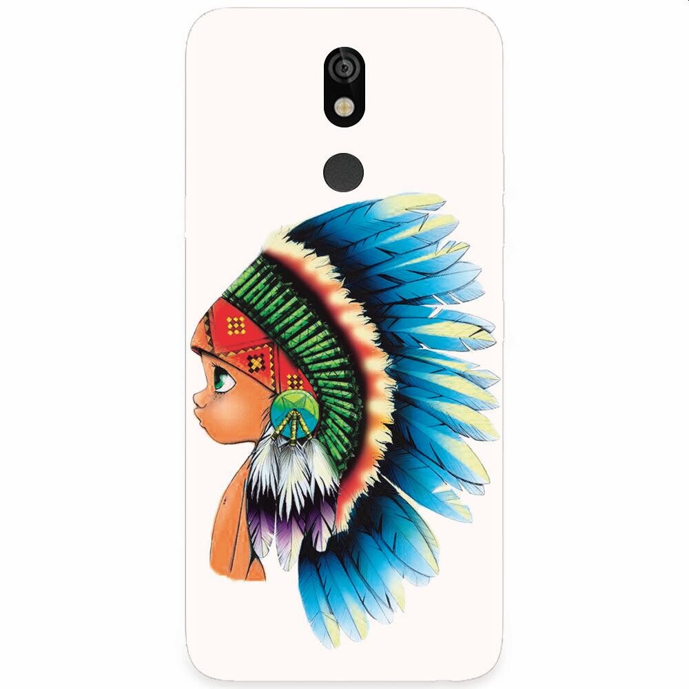 Husa silicon pentru LG K40, Indian Boy