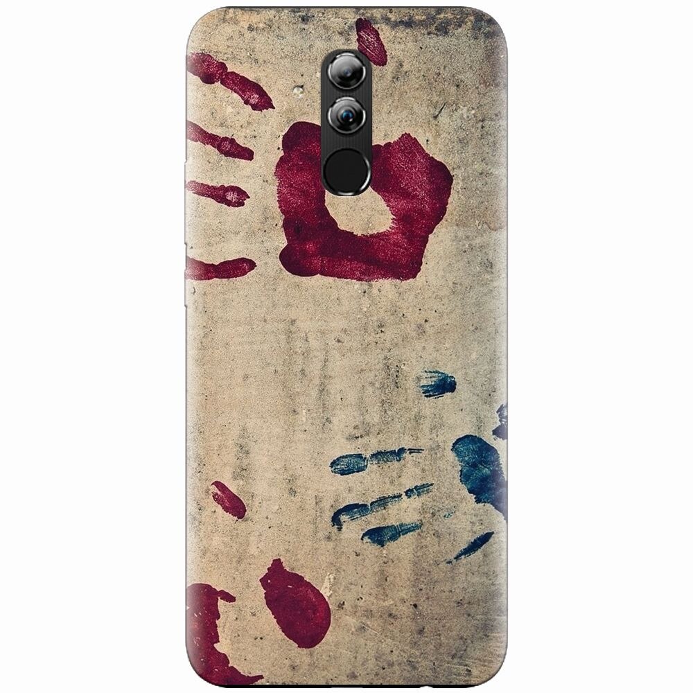 Husa silicon pentru Huawei Mate 20 Lite, Handprints
