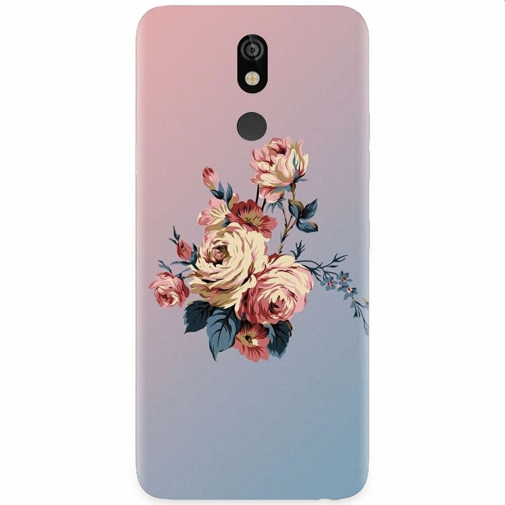 Husa silicon pentru LG K40, Roses