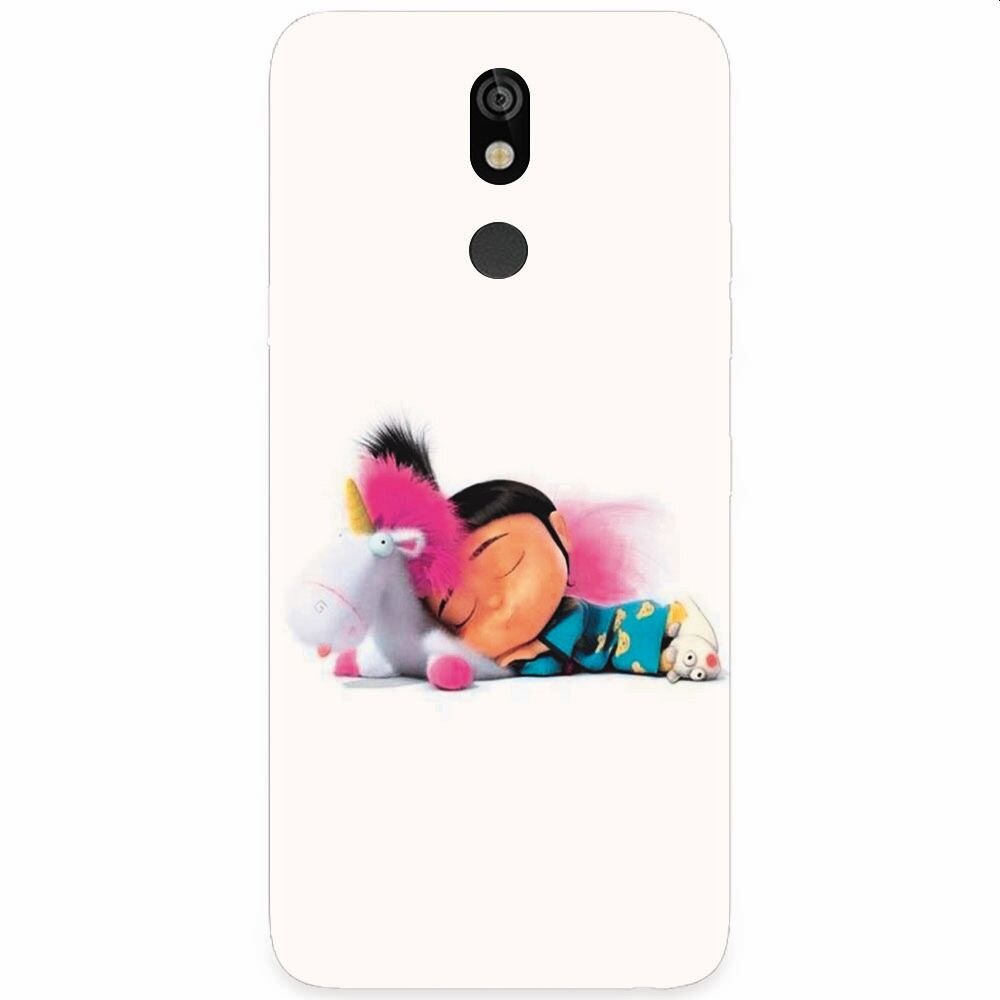 Husa silicon pentru LG K40, Cute Pony Love