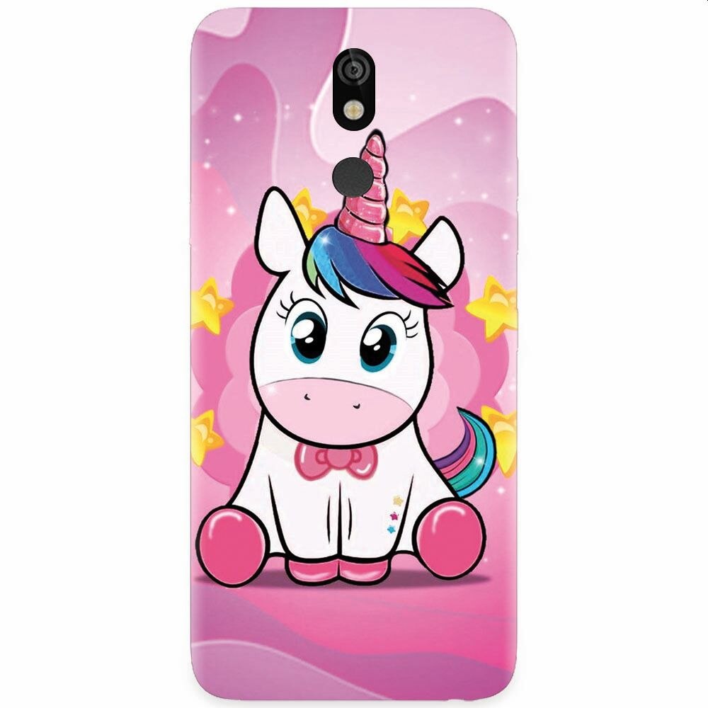 Husa silicon pentru LG K40, Dream Like A Unicorn