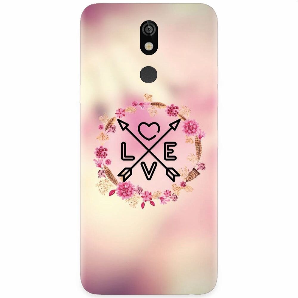 Husa silicon pentru LG K40, Love Arrow