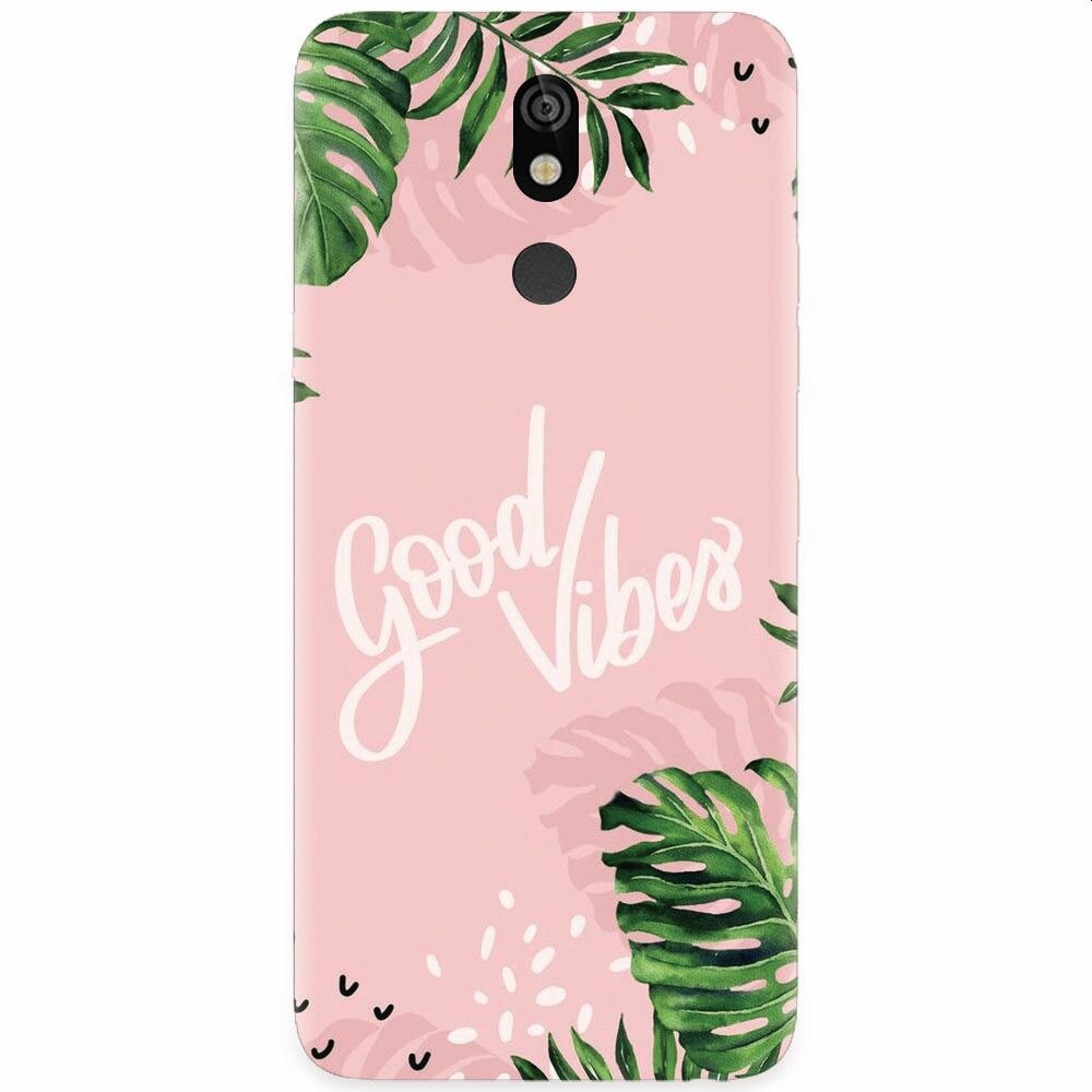 Husa silicon pentru LG K40, Good Vibes