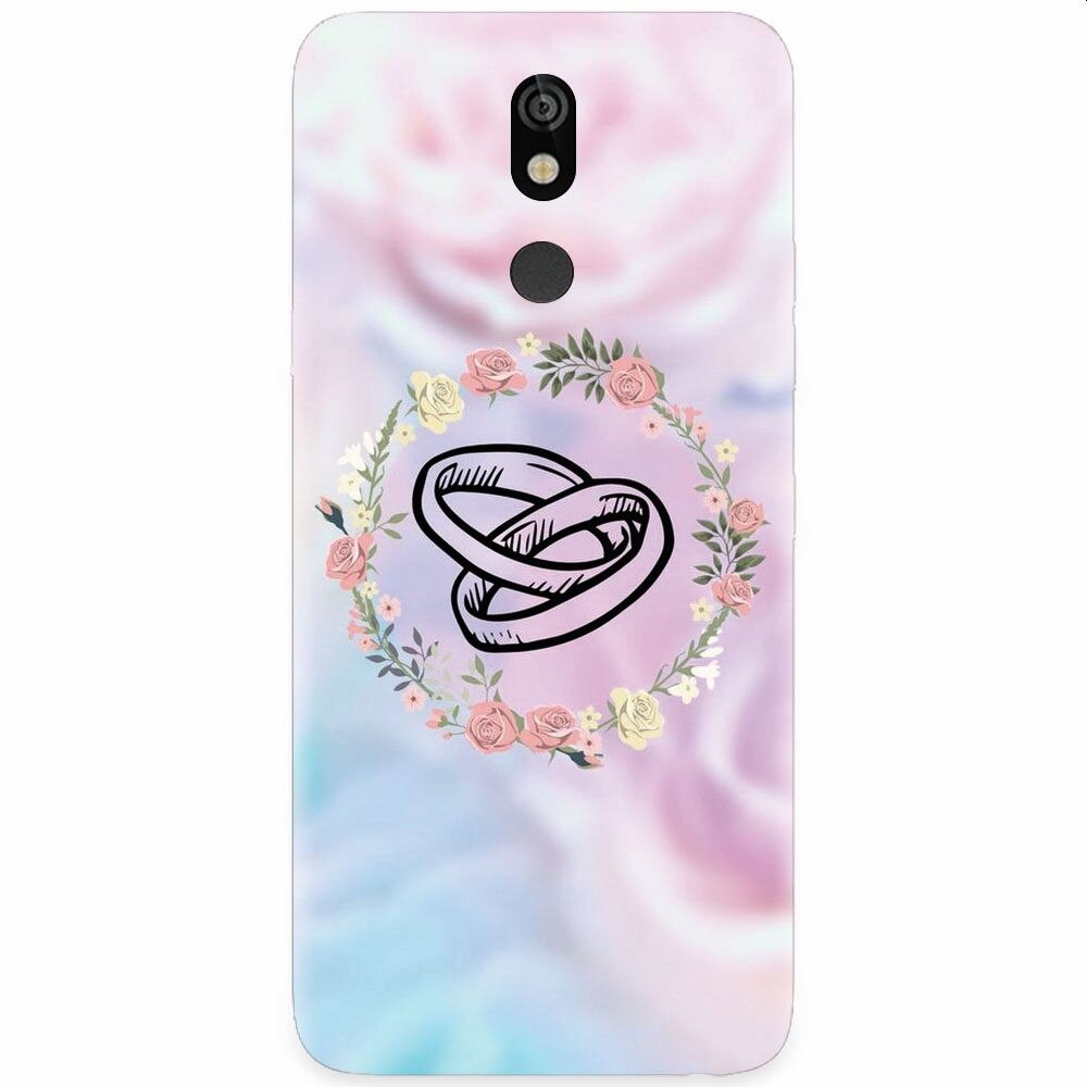 Husa silicon pentru LG K40, Rings