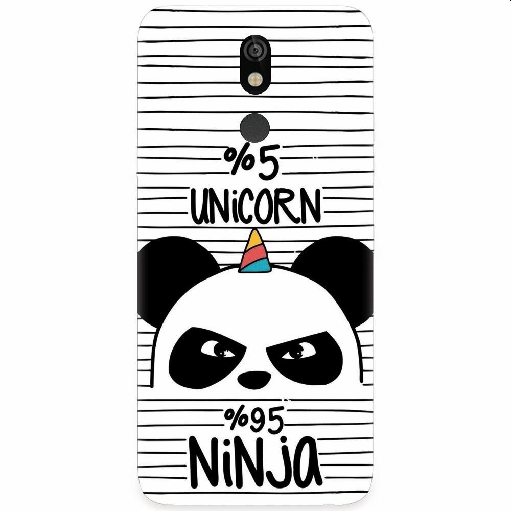 Husa silicon pentru LG K40, Unicorn Ninja