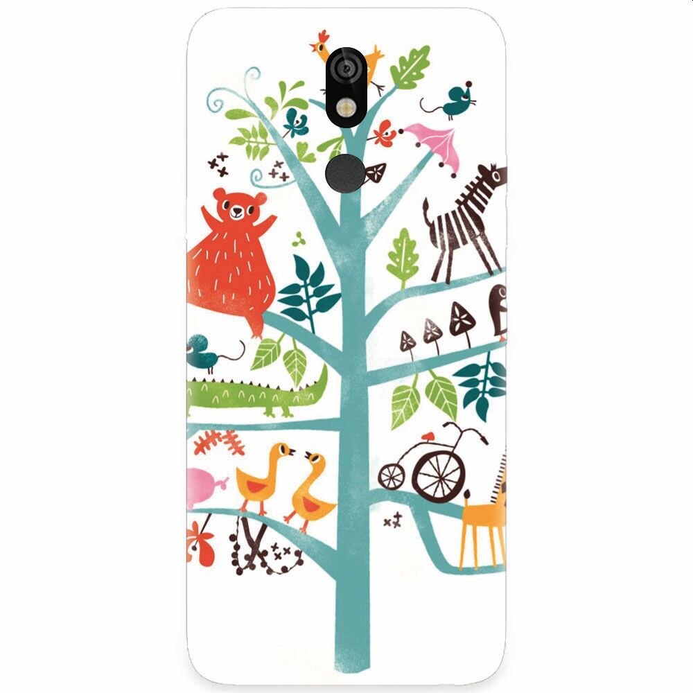 Husa silicon pentru LG K40, Tree