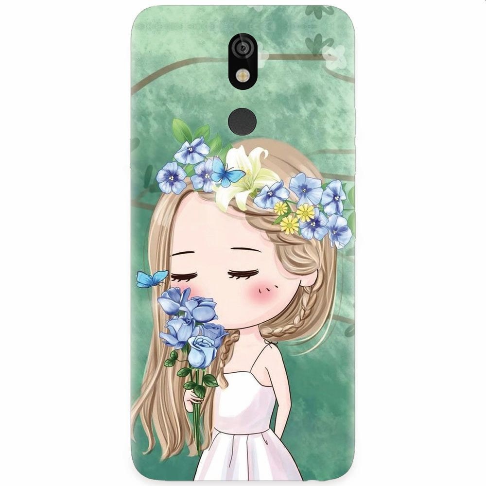Husa silicon pentru LG K40, Girl