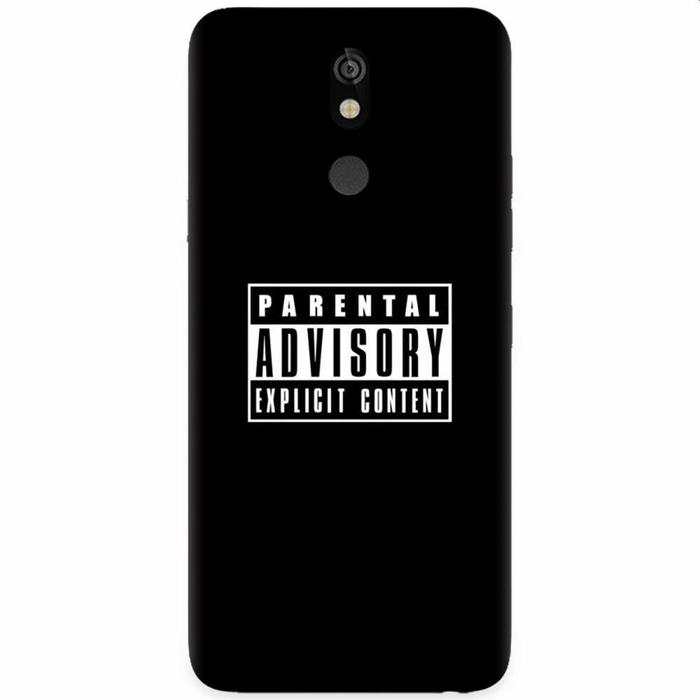 Husa silicon pentru LG K40, Parental Advisory