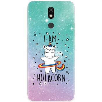 Husa silicon pentru LG K40, I Am Hulacorn Husa silicon pentru LG K40, I Am Hulacorn