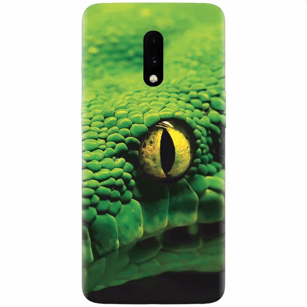 Husa silicon pentru OnePlus 7, Animal Eye