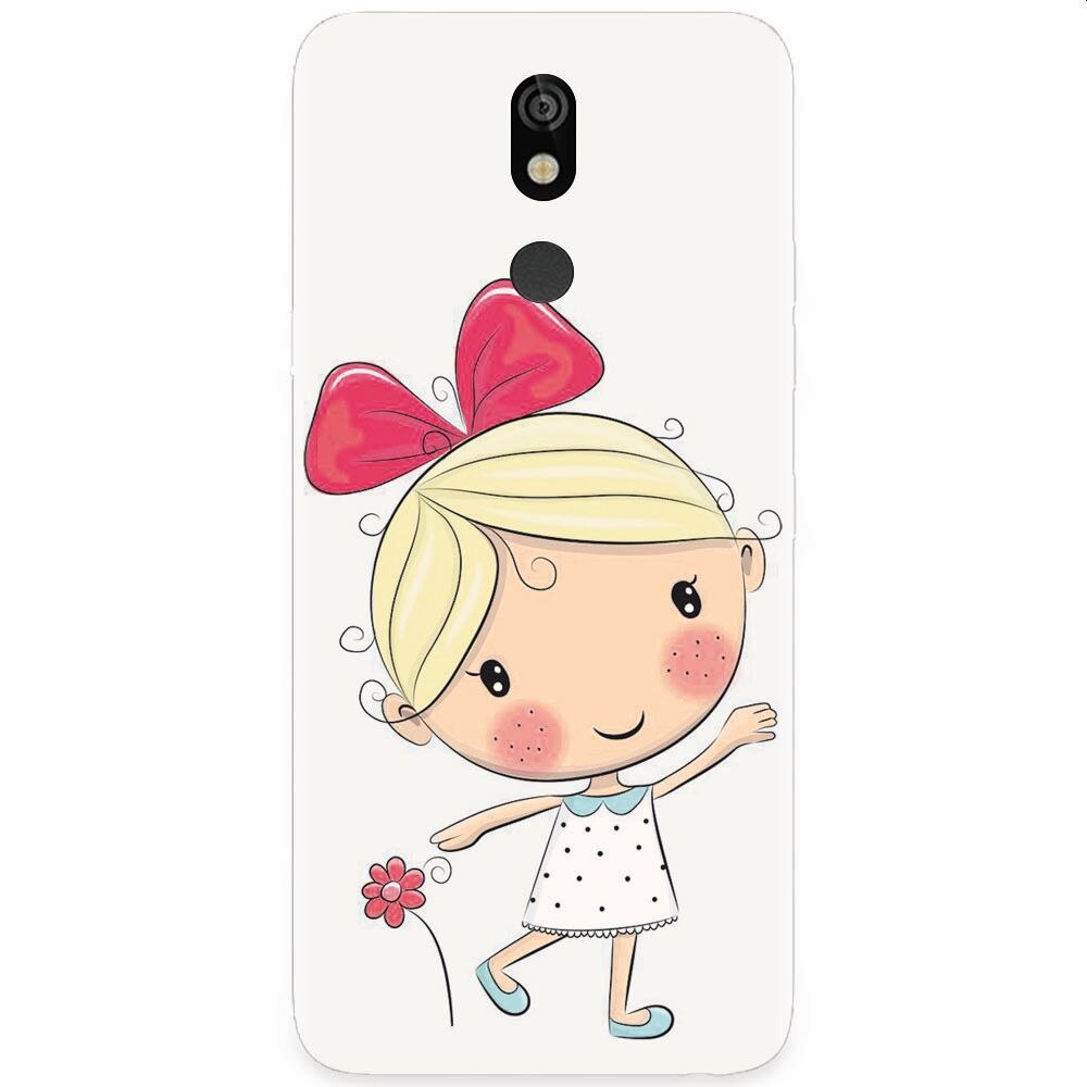 Husa silicon pentru LG K40, Fetita