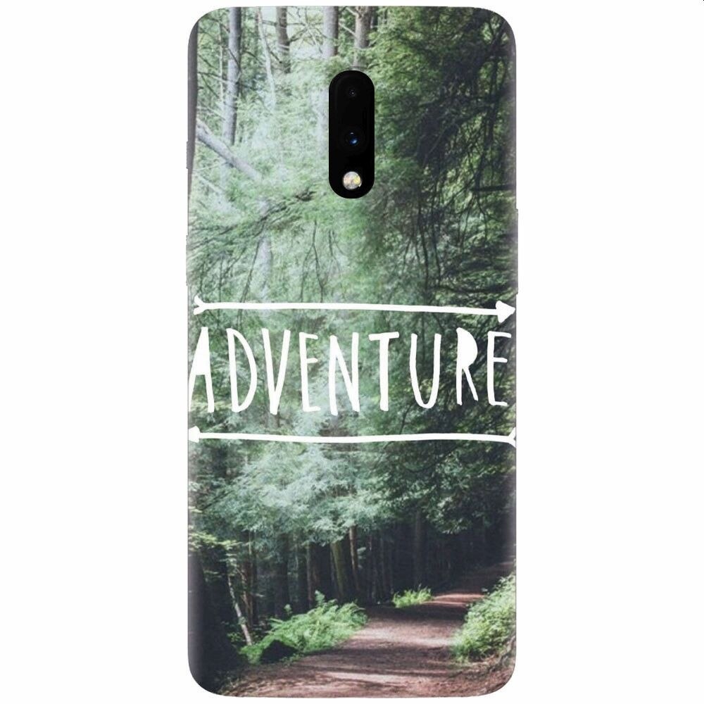 Husa silicon pentru OnePlus 7, Adventure Forest Path