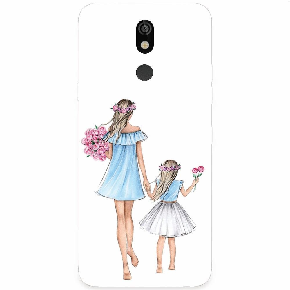 Husa silicon pentru LG K40, Mom's Princess