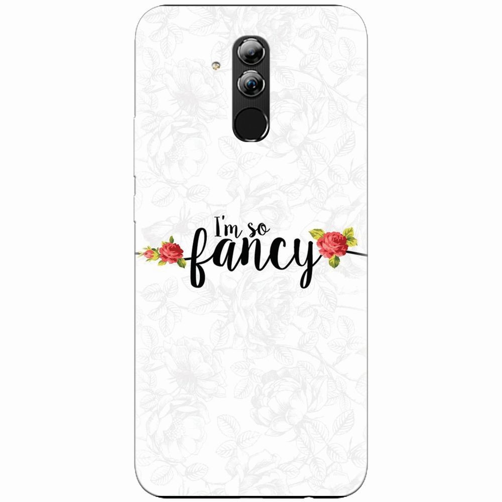Husa silicon pentru Huawei Mate 20 Lite, Im So Fancy Floral