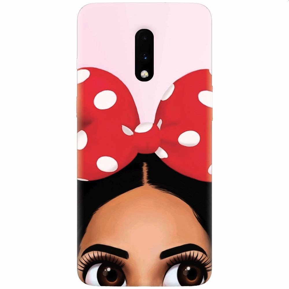 Husa silicon pentru OnePlus 7, Anime Art Girl