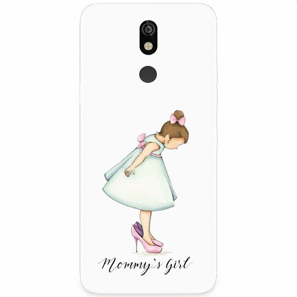 Husa silicon pentru LG K40, Mommy's Girl