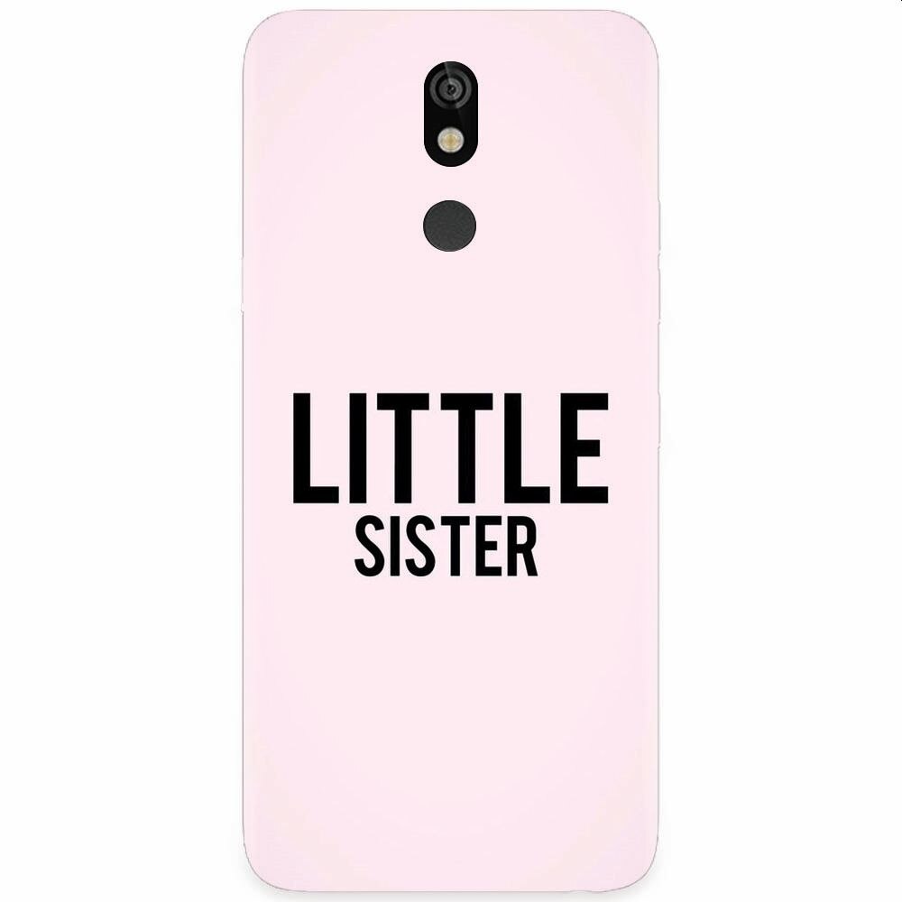 Husa silicon pentru LG K40, Little Sister