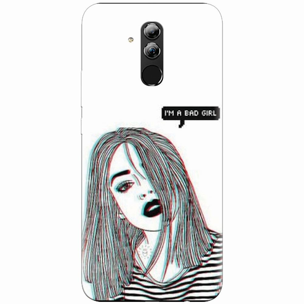 Husa silicon pentru Huawei Mate 20 Lite, Im A Bad Girl