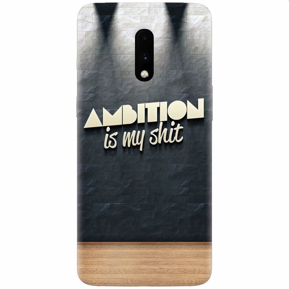 Husa silicon pentru OnePlus 7, Ambition