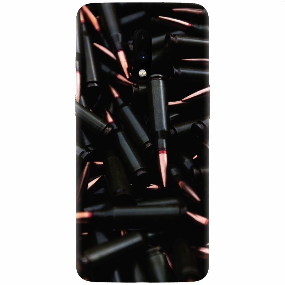 Husa silicon pentru OnePlus 7, Ammunition Bullets