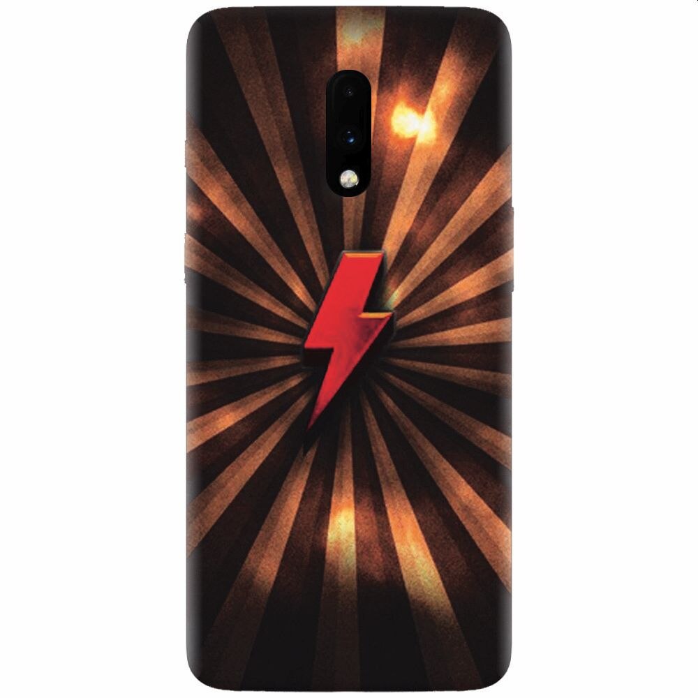 Husa silicon pentru OnePlus 7, Abstract Supers