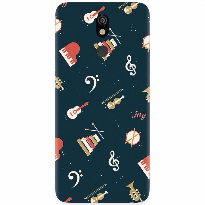 Силиконов калъф за LG K40, Music Joy