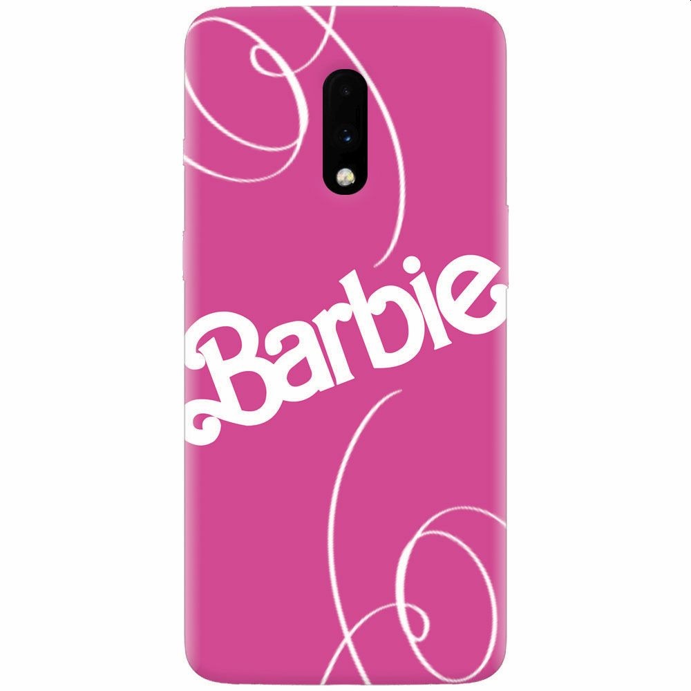 Husa silicon pentru OnePlus 7, Barbie
