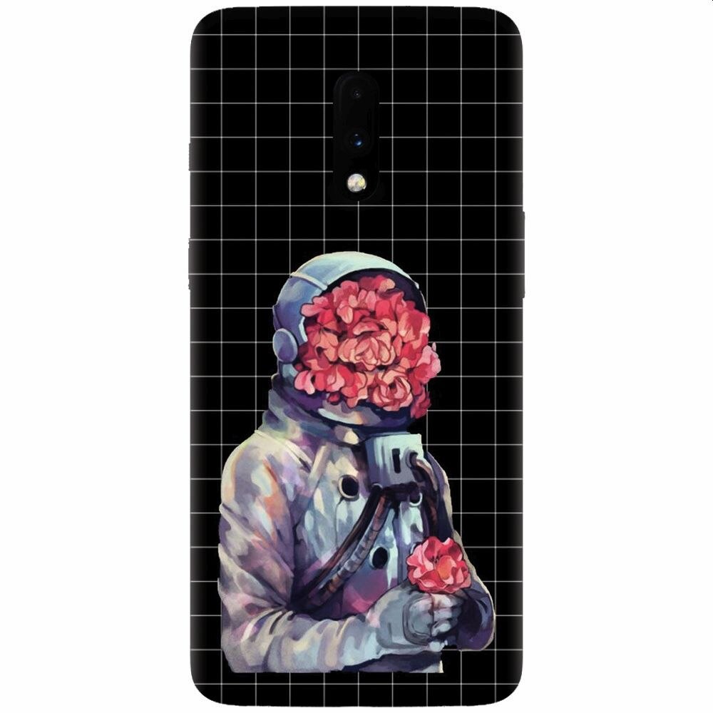 Husa silicon pentru OnePlus 7, Astronaut Love