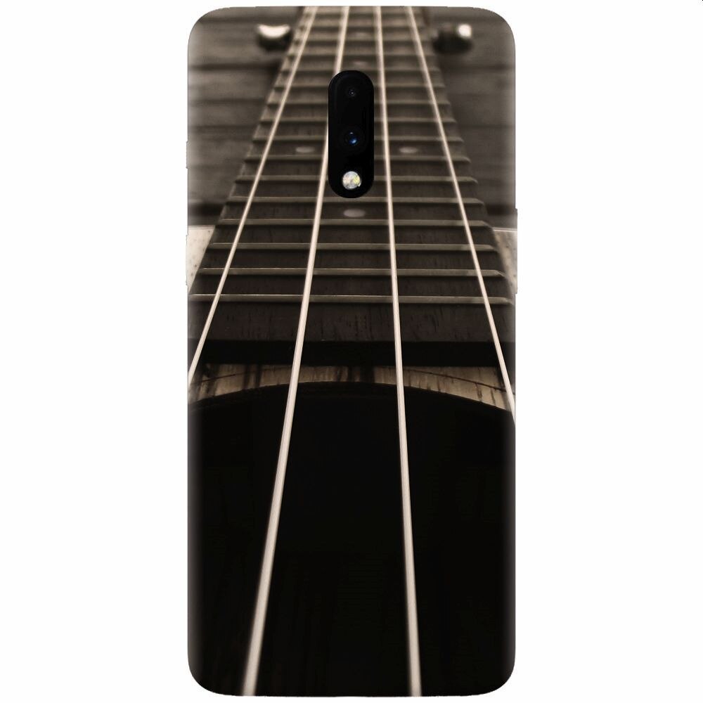 Husa silicon pentru OnePlus 7, Bass Guitar