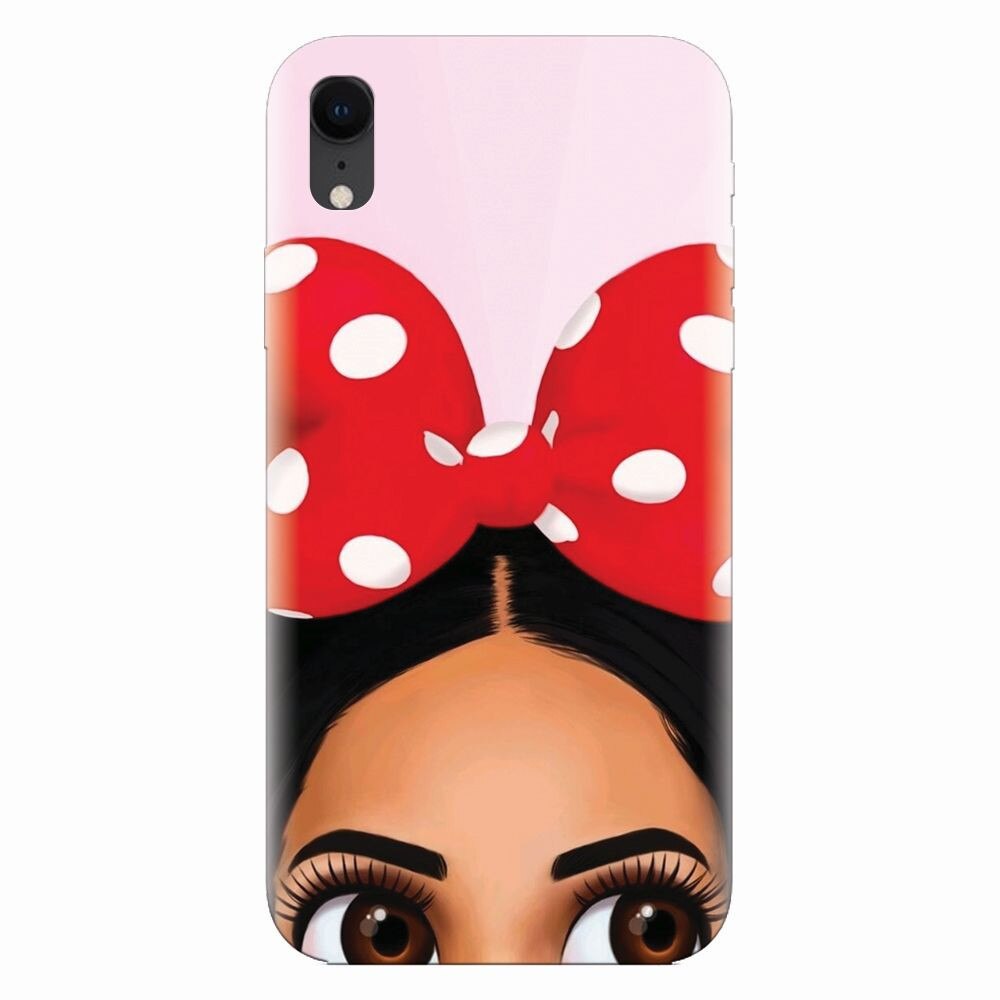 Husa silicon pentru Apple Iphone XR, Anime Art Girl