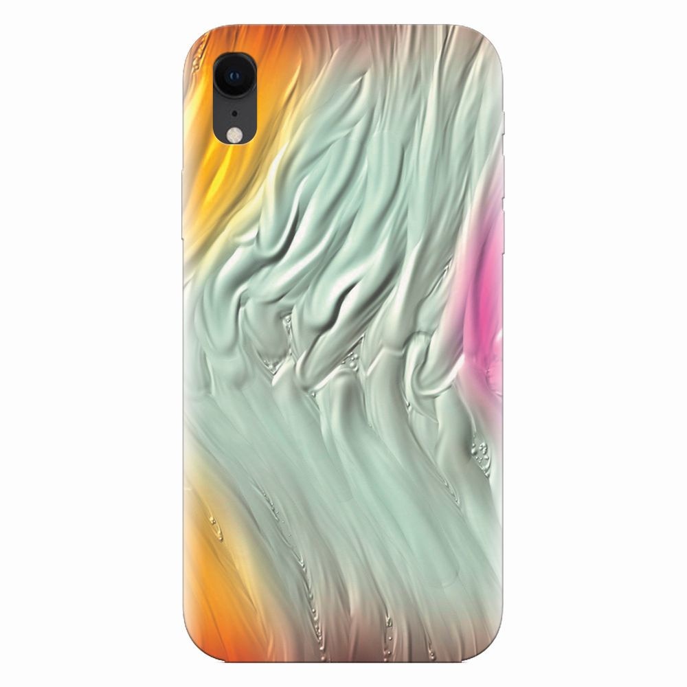 Husa silicon pentru Apple Iphone XR, Attractive Abstract Design