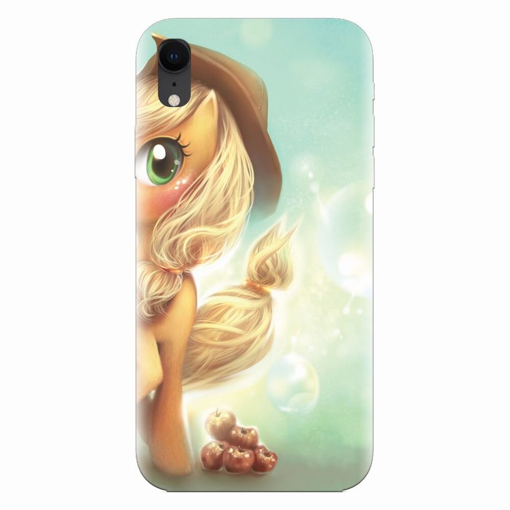 Husa silicon pentru Apple Iphone XR, Applejack Pony Cute K