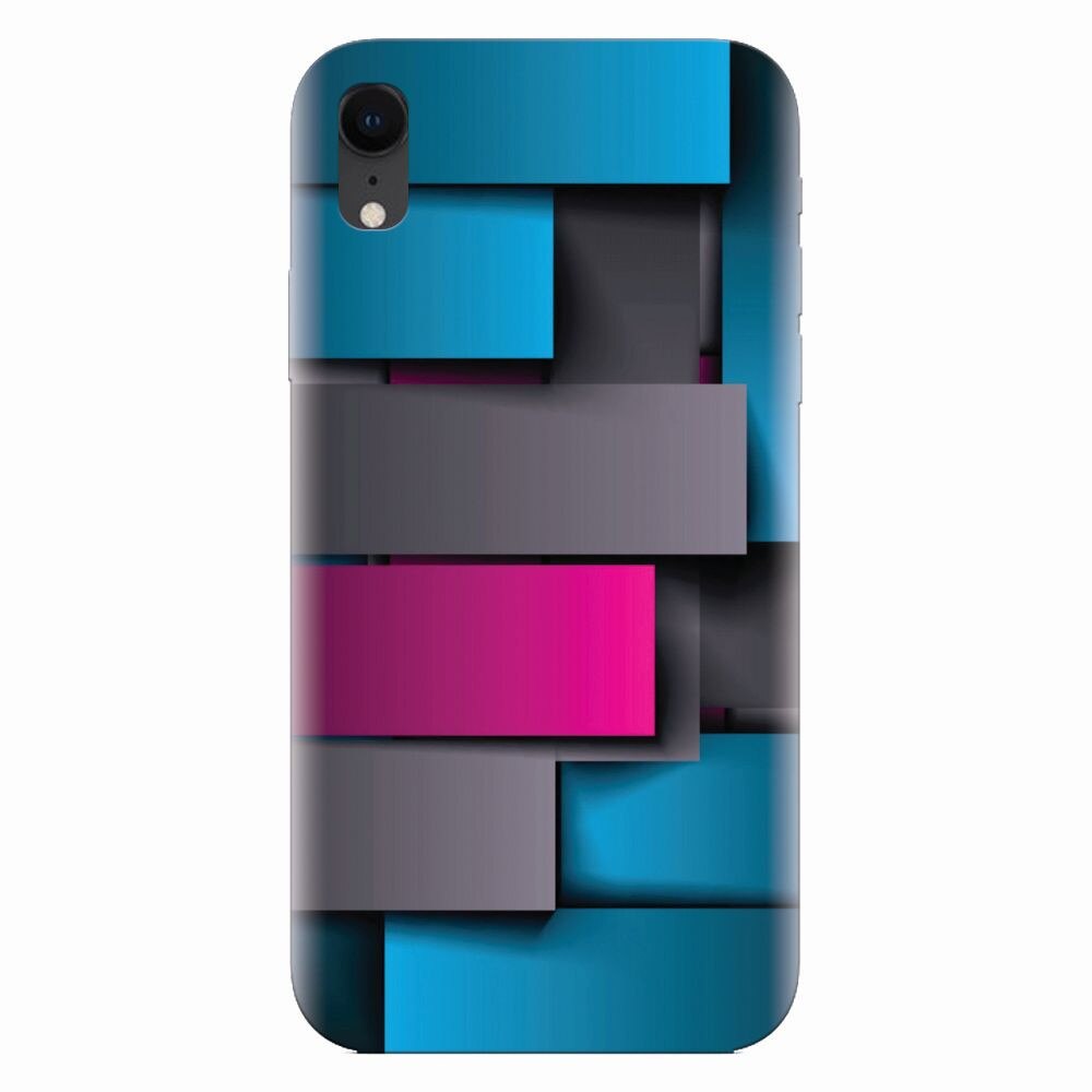 Husa silicon pentru Apple Iphone XR, Cool Abstract