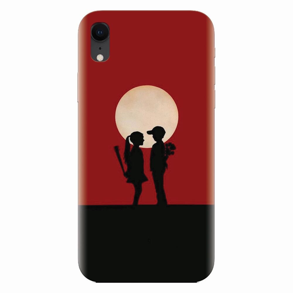 Husa silicon pentru Apple Iphone XR, Boy Girl Love Story