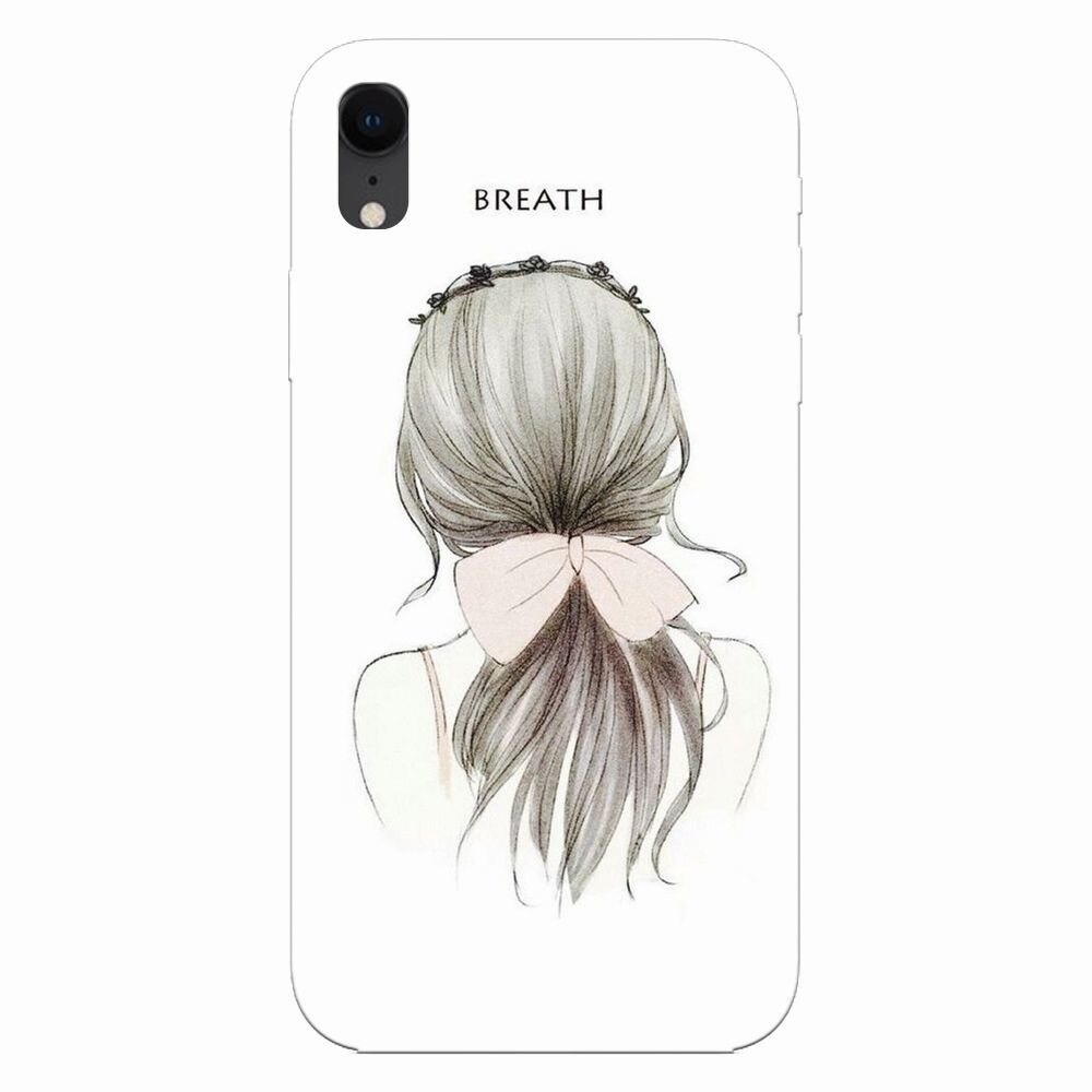 Husa silicon pentru Apple Iphone XR, Breath