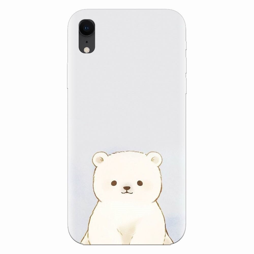 Husa silicon pentru Apple Iphone XR, Bear