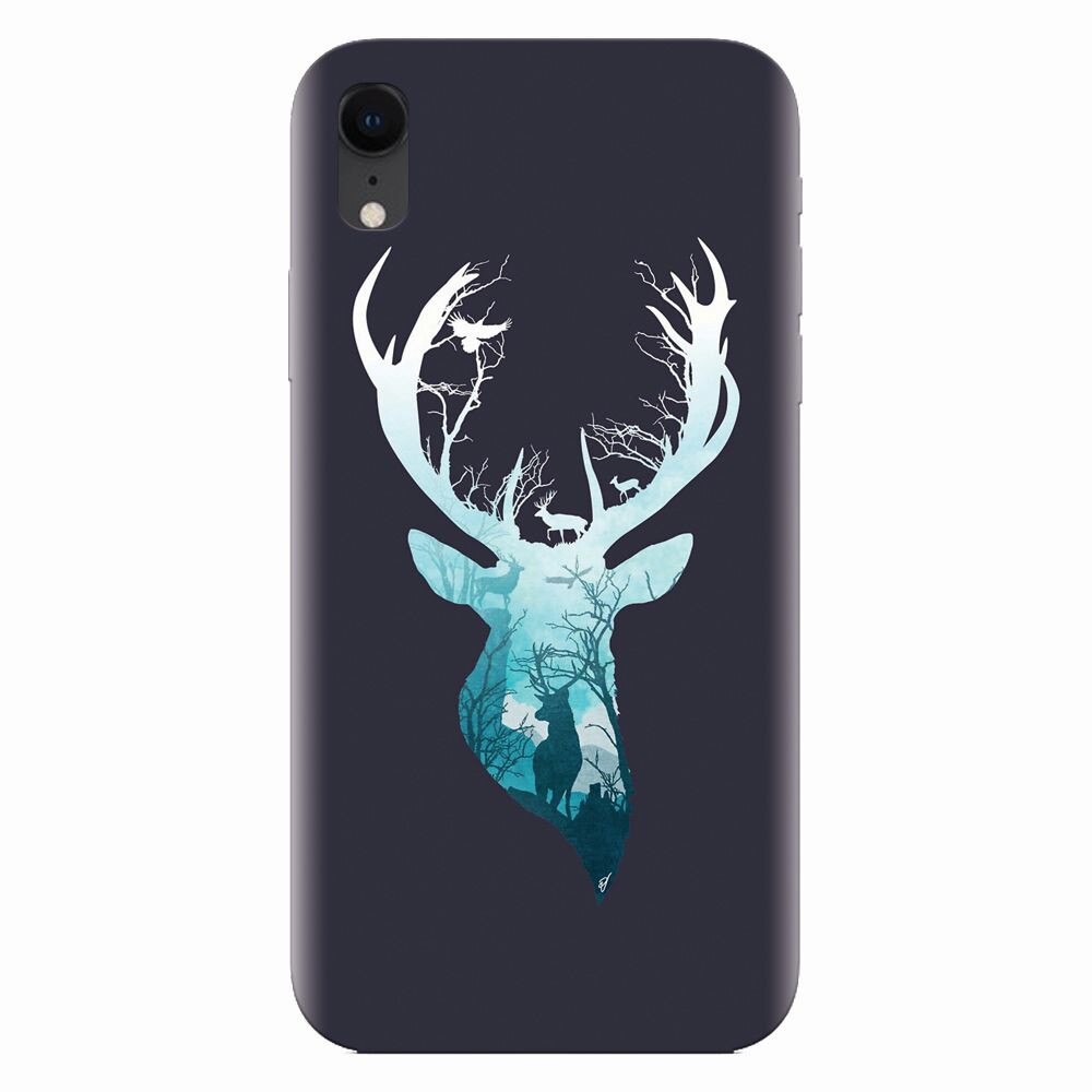 Husa silicon pentru Apple Iphone XR, Cerb