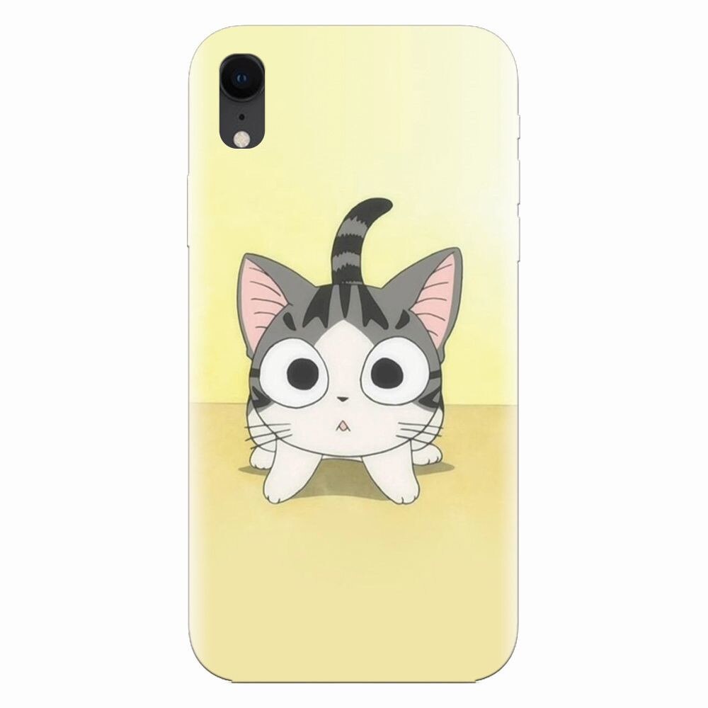Husa silicon pentru Apple Iphone XR, Cute Ktty