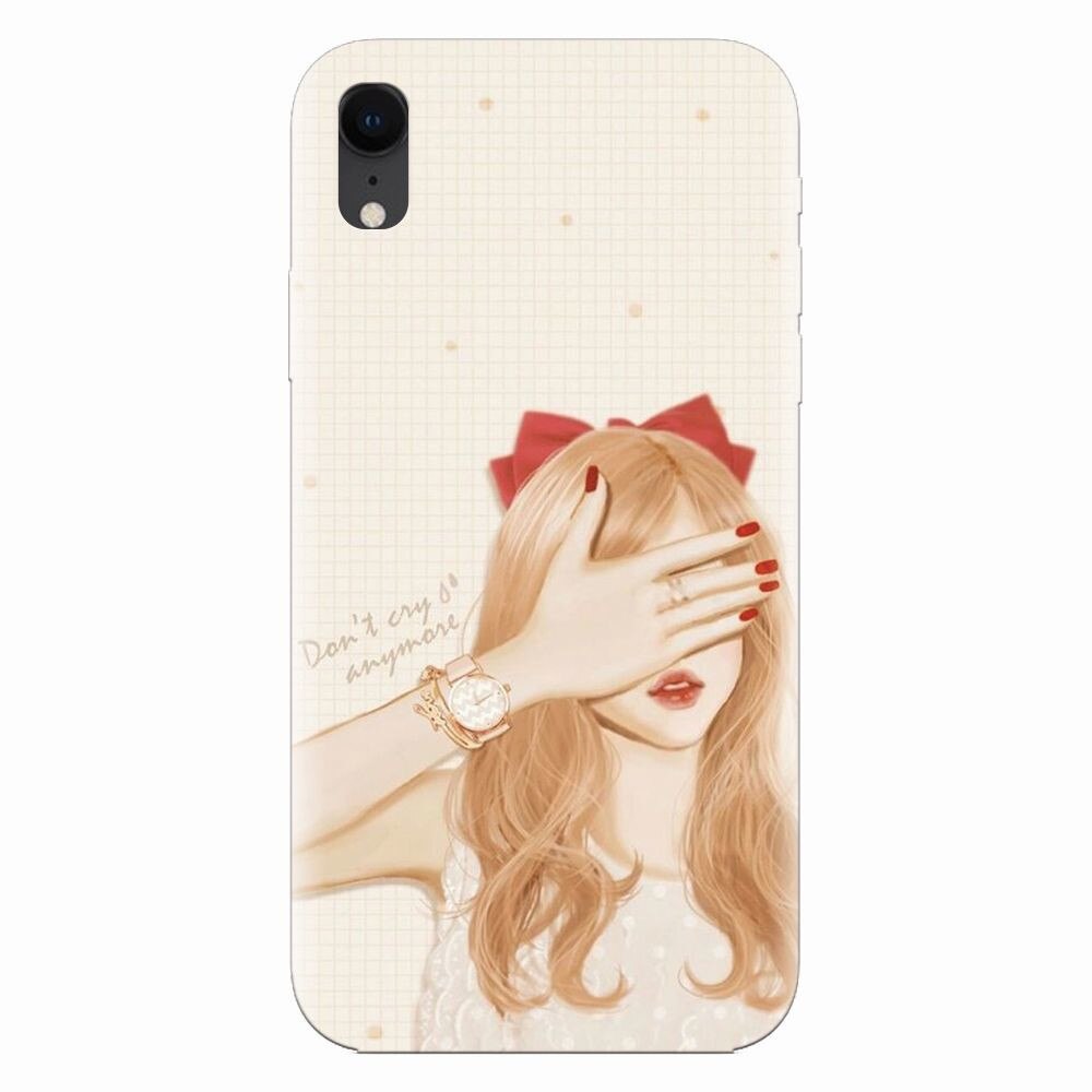 Husa silicon pentru Apple Iphone XR, Dont Cry Anymore