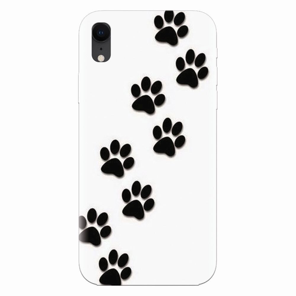 Husa silicon pentru Apple Iphone XR, Dog Mark